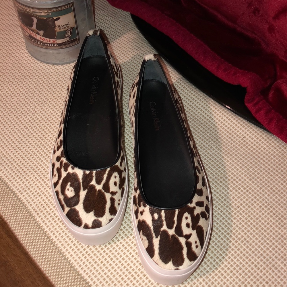 🌟🌟Calvin Klein-Winter Leopard Haircalf. 5.5-NWT